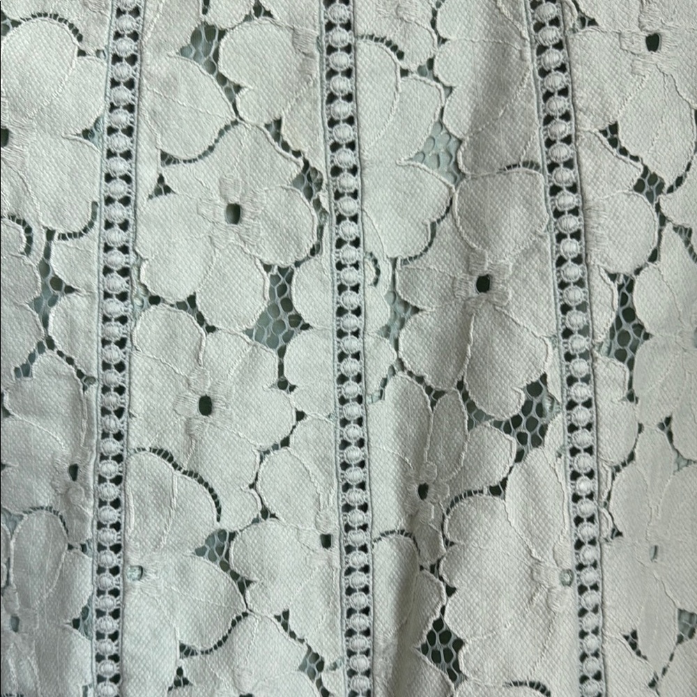 LOFT Green Embellished Sleeveless Blouse - Picture 5 of 11